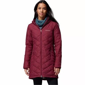 Columbia Women's Jacket - Maroon/plum Omniheat